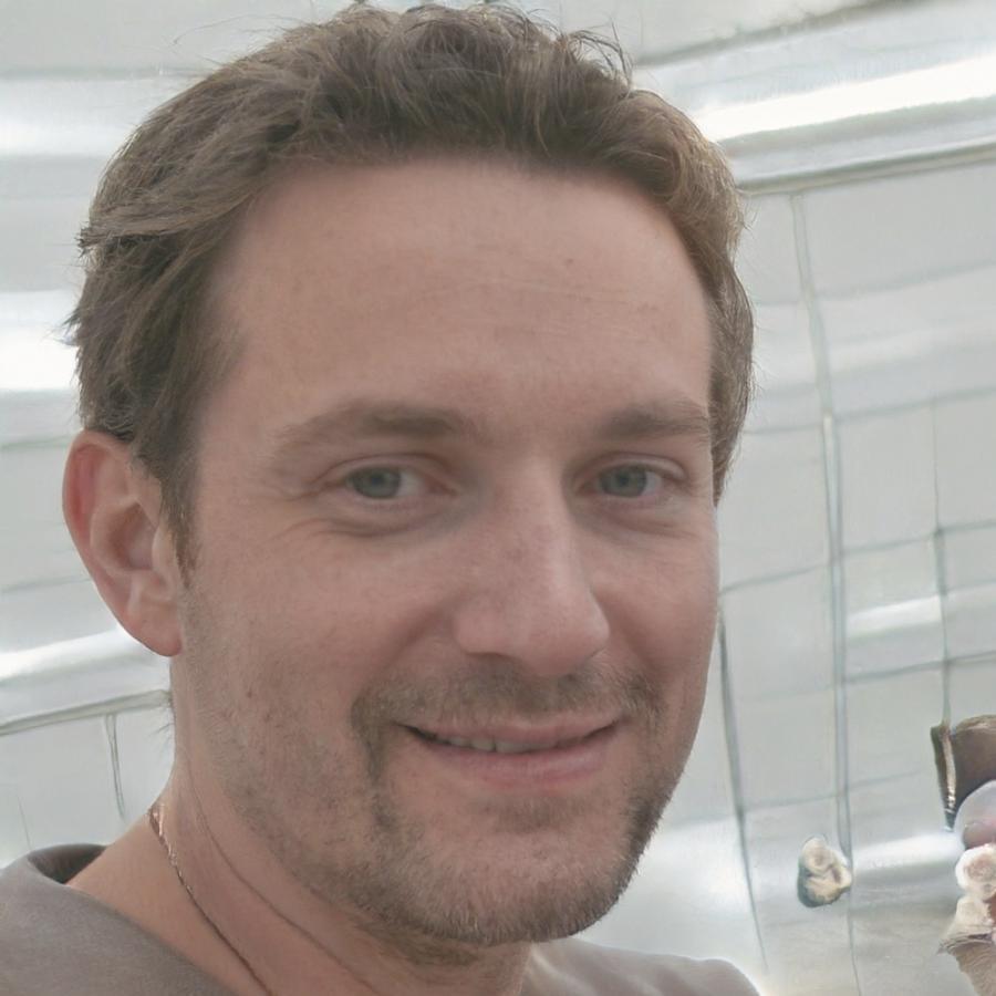 Portrait de formateur en coiffure créative